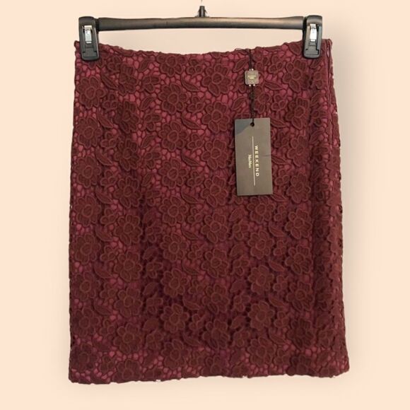 NWT Max Mara Weekend Lollo Lace Skirt - Picture 2 of 10